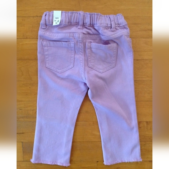 The Children's Place Girls Purple Pants Size 12-18 Months NWT - Picture 2 of 9